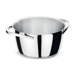 Giannini Kuoka Casseruola 3,1 litri ø 20 x h 12 cm Acciaio Inox Adatta all'induzione