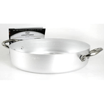 Pentole Agnelli Agnelli Alluminio Professionale, 20. 8 L, Acciaio Inossidabile, Argento, 42 cm