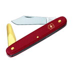 Coltello Victorinox 3.9110 V39110 a punta con sollevatore in ottone, rosso, 50mm