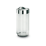 Giannini Steel Barattolo 150 cl Acciaio inox Vetro ø 11 x h 23 cm