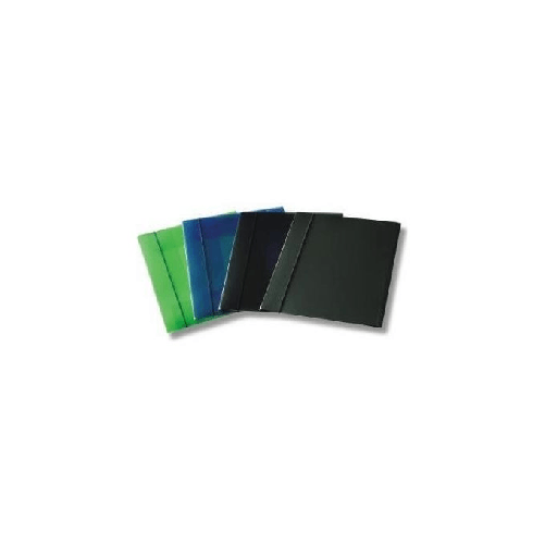 FELLOWES CARTELLINA CON ELASTICO EKO U110 TRASPARENTE BLU LEONARDI