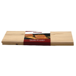 Bisetti Set di 2 tavole di legno di cedro per salmone, pesce, bistecche o verdure, 30 x 15 x 1,9 x 0,4 pollici