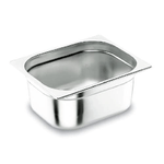 Pentole Agnelli COIXGNP14150 Bacinella Gastronorm 1/4, Acciaio Inossidabile, Argento, 26.5 x 16.2 x 15 cm