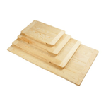 Panetta Casalinghin Legno Massiccio da Pasticceria, Beige, 100 x 60 x 2 cm, Legno, Beige, 60 x 40 x 2 cm