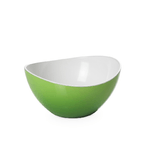 Omada Design Ciotola Cucina in Plastica Bicolore 40 cl, Infrangibile, Impilabile, Lavabile in Lavastoviglie, Made in Italy, Linea Trendy