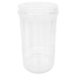 Tablecraft P57J plastica trasparente 340,2 gram shaker base