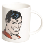 Excelsa Super Eroi Mug Superman 300 ml, Porcellana, Bianco, 8.9x8.9x9 cm