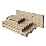 Panetta Casalinghi Tagliere in Legno per Pallet, Beige, 30 x 20 cm