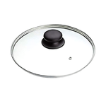 Gnali COV20S manopola coperchio in vetro, 20 cm, trasparente