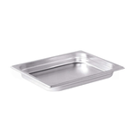 Pentole Agnelli COIXGNP12040 Bacinella Gastronorm 1/2, Acciaio Inossidabile, Argento, 26.5 x 32.5 x 4 cm