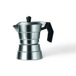 Moneta Buongiorno Caffettiera, Moka Express, Alluminio, 6 Tazze