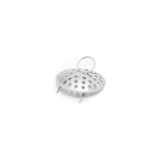 Calder 0434 Inox 18/C-Colino per lavello con Molle, Diametro 6 cm, Confezione da 12 Pezzi, Argento