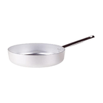 Pentole Agnelli Alluminio ALMA10736 Linea 3mm Casseruola Bassa con 1 Manico, 36 cm, Acciaio