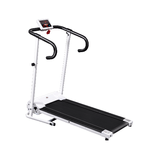 HOMCOM Tapis Roulant Elettrico Pieghevole per Allenamento a Casa con Schermo LCD, 500W Velocità Max 10km/h