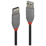 Lindy 36692 cavo USB 1 m USB 2.0 USB A Nero Grigio (1M Usb 2.0 Type A Cable - Anthra Line - Warranty 120M)