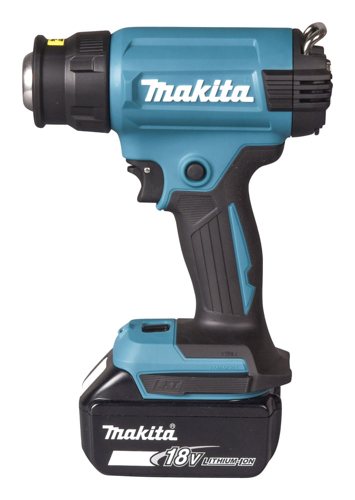 Makita-DHG181ZJ-pistola-a-caldo-Pistola-ad-aria-calda-200-l-min-550-°C-Nero-Colore-foglia-di-te