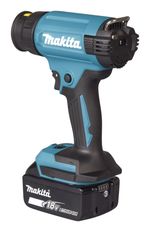 Makita-DHG181ZJ-pistola-a-caldo-Pistola-ad-aria-calda-200-l-min-550-°C-Nero-Colore-foglia-di-te