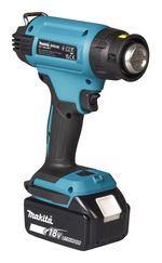 Makita-DHG181ZJ-pistola-a-caldo-Pistola-ad-aria-calda-200-l-min-550-°C-Nero-Colore-foglia-di-te