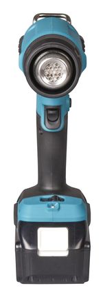 Makita-DHG181ZJ-pistola-a-caldo-Pistola-ad-aria-calda-200-l-min-550-°C-Nero-Colore-foglia-di-te