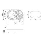 Elleci-Special-Round-770-Acciaio-inossidabile