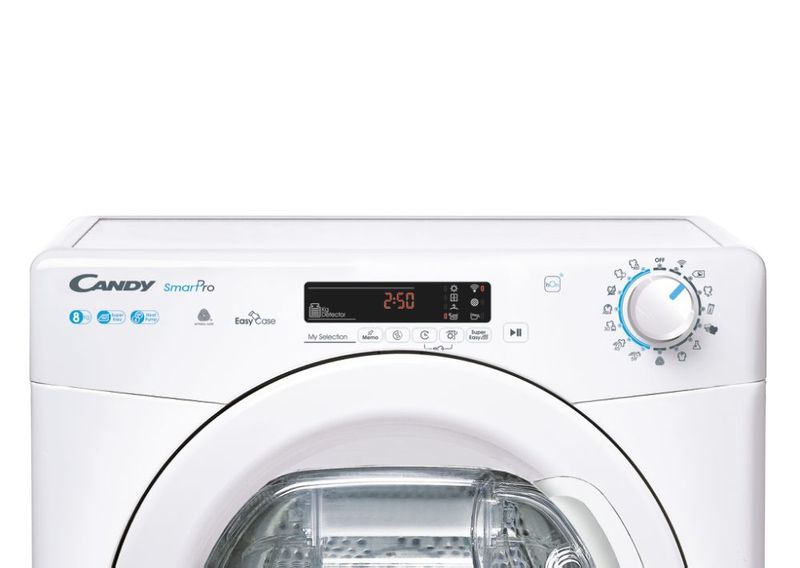 Candy-Smart-Pro-CSOE-H8A2DE-S-asciugatrice-Libera-installazione-Caricamento-frontale-8-kg-A---Bianco