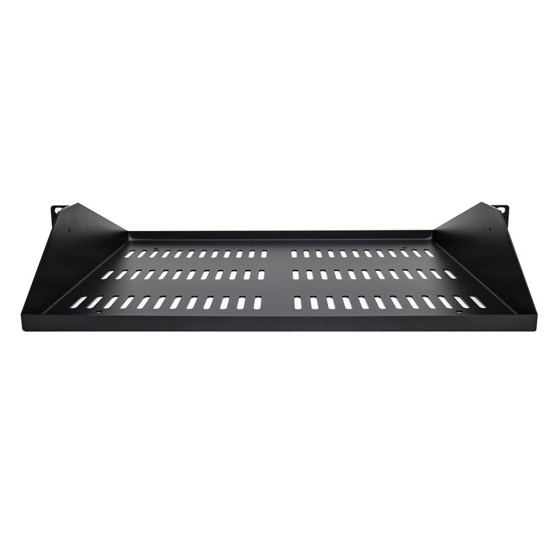 StarTech.com-Mensola-Rack-19-2U---Ripiano-Ventilato-per-Rack-19-pollici-per-Dispositivi-di-rete-non-installabili-a-Rack---Montaggio-centrale---Portata-91kg---Profondita-35cm--SHELF-2U-14-CENTER-V-