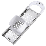 Westmark 61122270 grattugia e spiralizzatore manuali Grattugia piatta Acciaio inossidabile, Bianco