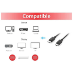 Equip-119331-cavo-DisplayPort-1-m-Nero