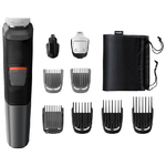 Philips MULTIGROOM Series 5000 9 accessori Tecnologia DualCut 9 in 1, Barba e capelli