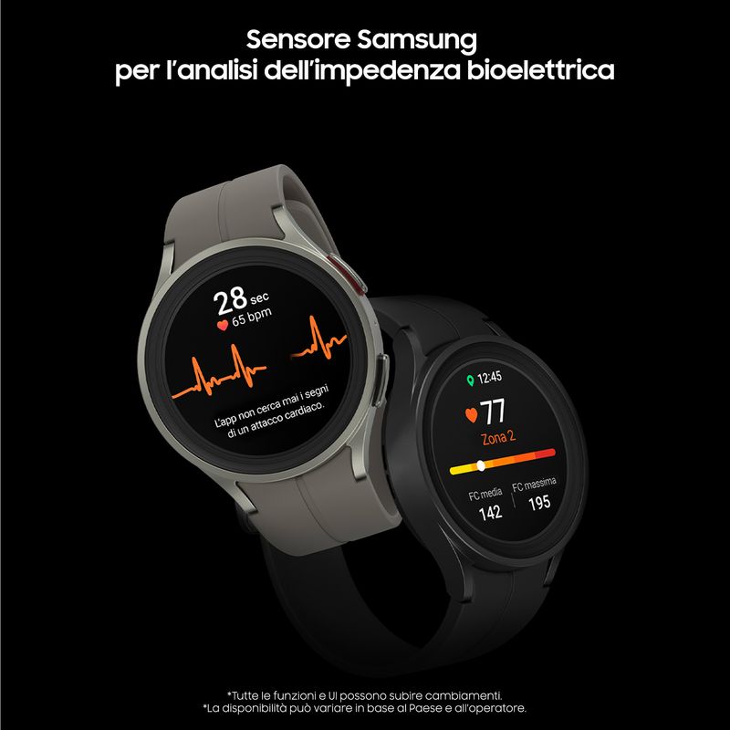 Samsung-Galaxy-Watch5-Pro-Smartwatch-Scocca-in-Titanio-45mm-Memoria-16GB-Gray-Titanium