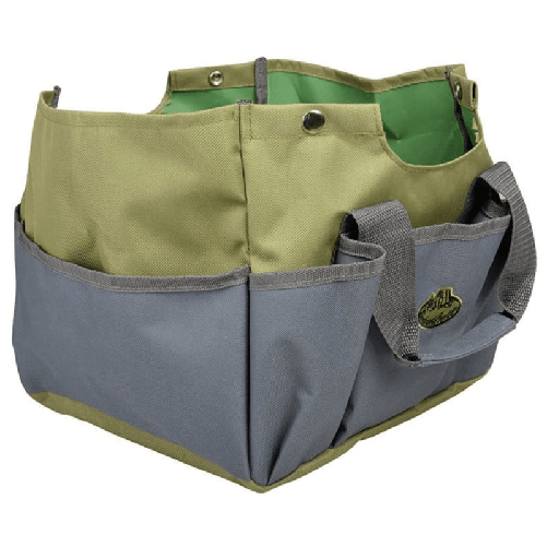 Esschert-Design-Sgabello-e-Borsa-Portautensili-Grigio-GT85