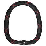 ABUS 88989 antifurto per bicicletta Nero, Rosso 1100 mm Blocco per catena