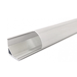 Optonica Profilo alluminio grigio angolare strip led barra 2 metri opt5150