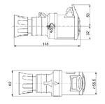 Presa-mobile-diritta-industriale-rossa-3p-t-16a-trifase-380v-ip44-gw62008h