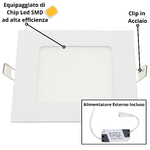 Pannello-led-incasso-11cm-6watt-slim-quadro-soffitto-alimentatore-incluso-----temperatura-colore-lampada-6000k-bianco...