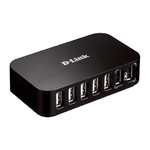 D-Link-DUB-H7-USB-2.0-Type-B-480-Mbit-s-Nero