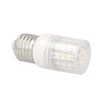 LEDLUX Lampadina LED E27 12V 24V 4W 27 SMD 5050 Per Officina e Pannello Fotovoltaico Solare (4500K)