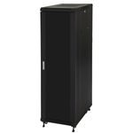 Link RACK LINK 19'' ARMADIO 42 UNITA' (A)2055, (L)600, (P)800 PORTA IN VETRO COLORE NERO