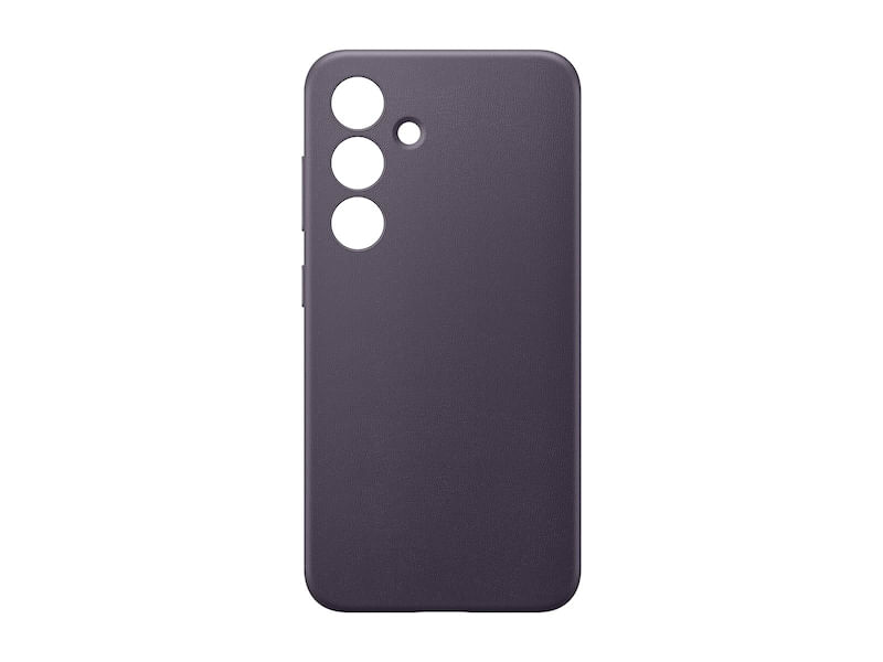 Samsung-Galaxy-S24-Soft-Touch-Cover--Eureka-Vegan-Leather-CaseDark-Violet-