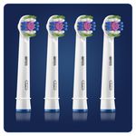 Oral-B Accessorio spazzola Braun Oral-B 3D White 4 pezzi Clean Maximiser