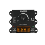 Led Dimmer PWM Manuale Con Rotella Frequenza e Curva Regolabile 12V 24V 30A DM110