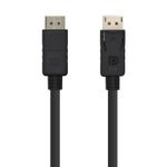 Aisens-Cable-Displayport-V1.4-8K-60hz---DP-M-DP-M---2.0m---Color-Negro