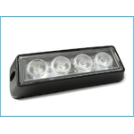 Fanale Luci Diurne A Led DRL Work Light Faro Da Lavoro 12V 24V 12W (4X3W) IP67 Bianco