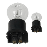 CARALL 2 Pezzi di Lampade Alogena 12V Per Auto, Luci Anabbagliante,Abbagliante,Fendinebbia ect. (PW24W 12V 24W WP3.3x14.5-3)