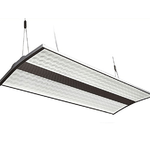 Pannello Led Rettangolare A Sospensione 40W 80X30 Stile Moderna Con Curva