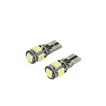 24V Lampada Led Canbus T10 W5W Colore Giallo Arancione Luci Posizione Targa Per Camion Bus Barca 5 Smd 5050