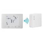 Kit Termostato Wireless RF WIFI, Termostato Wifi a Batteria, Compatibile Con Alexa Google, Per Caldaia A Gas