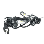 CARALL LH4426 Kit Full Led Cob H4 26W Reale Bi-Led 12V Con Ventola Raffrenddamento Silenziosa Attacco Regolabile 2200 Lumen