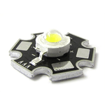 Power Led 3W Bianco Neutro 4000K-4500K 200 Lumen 700mA Piastra Dissipatore Inclusa