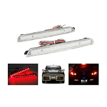 Kit 2 Fanali Posteriori A Led Trasparente Per Mazda 3 Axela BK Rear Bumper Tail Brake Reflector Light